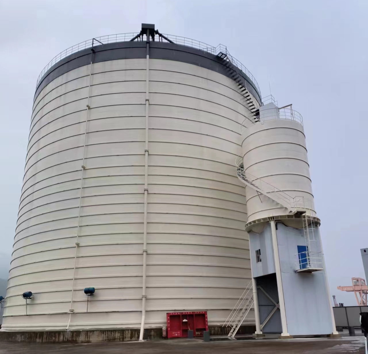 老河口10万吨水泥钢板库